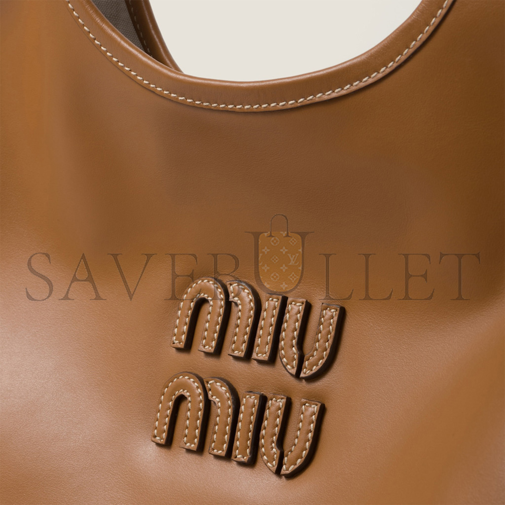 MIU MIU IVY LEATHER BAG 5BG231 (40*35cm) MIU MIU IVY LEATHER BAG 5BG231 (40*35cm)